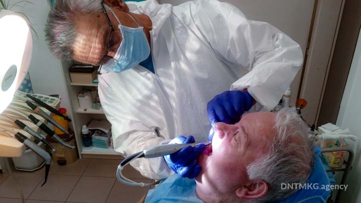 The basal dental implantation procedure