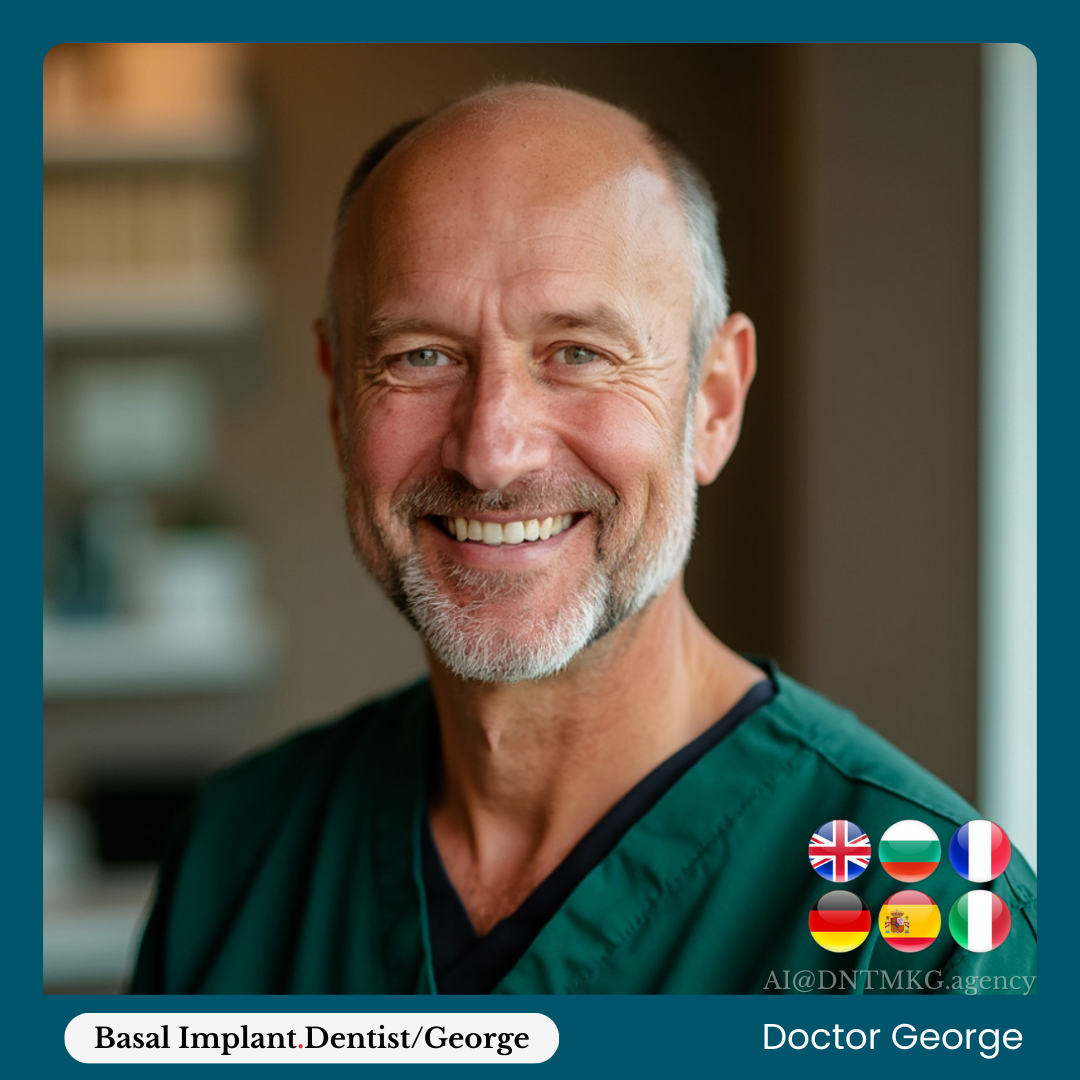 Dr George AI Basal Implant Dentist Portrait